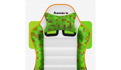 FOTEL GAMINGOWY BIUROWY DLA DZIECKA KRZESŁO GRACZA BIUROWE DZIECIĘCE HUZARO