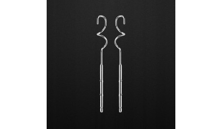 Mikser ręczny Vertenz Mixture 20 400/800 W 4 Końcówki srebrny Podstawka