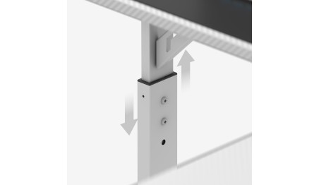 BIURKO GAMINGOWE KOMPUTEROWE NAROŻNE STOLIK GRACZA Z REGULACJĄ WYSOKOŚCI