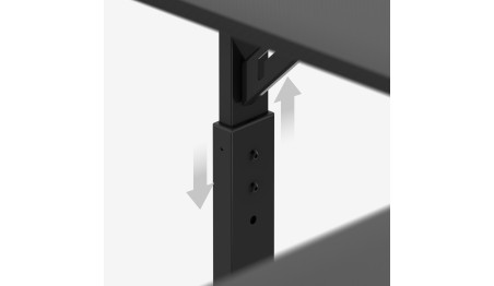 BIURKO GAMINGOWE KOMPUTEROWE NAROŻNE STOLIK GRACZA Z REGULACJĄ WYSOKOŚCI