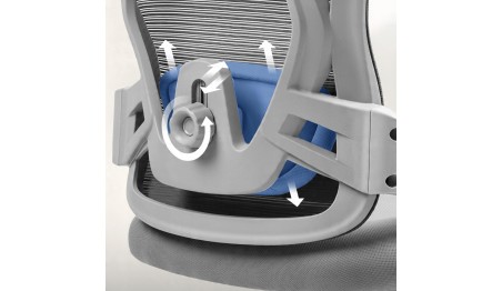 FOTEL GAMINGOWY ERGONOMICZNY KRZESŁO GRACZA KOMPUTEROWE PODNÓŻEK HUZARO