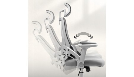 FOTEL GAMINGOWY ERGONOMICZNY KRZESŁO GRACZA KOMPUTEROWE PODNÓŻEK HUZARO