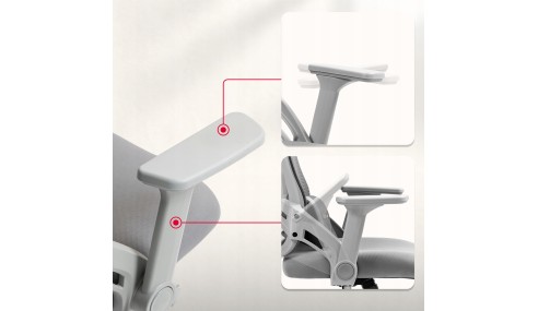 FOTEL GAMINGOWY ERGONOMICZNY KRZESŁO GRACZA KOMPUTEROWE PODNÓŻEK HUZARO