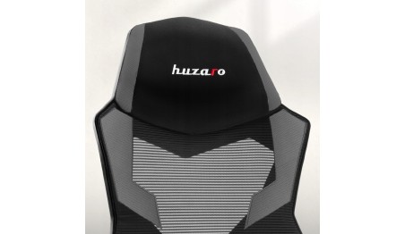 Fotel gamingowy z podnóżkiem do komputera gracza regulowany biurowy Huzaro