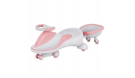 JEŹDZIK GRAWITACYJNY DLA DZIECI MUZYKA KÓŁKA LED AUTO PCHACZ + PRZYCZEPKA