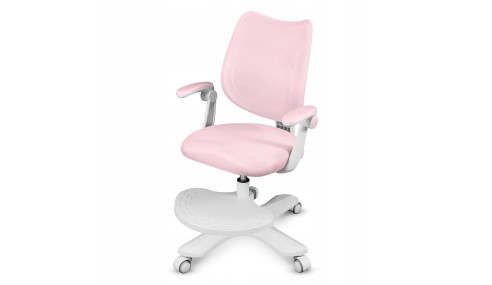 Fotel ergonomiczny dla dzieci biurowy obrotowy Krzesło dziecięce Podnóżek