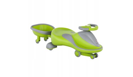 JEŹDZIK GRAWITACYJNY DLA DZIECI MUZYKA KÓŁKA LED AUTO PCHACZ + PRZYCZEPKA