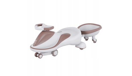 JEŹDZIK GRAWITACYJNY DLA DZIECI MUZYKA KÓŁKA LED AUTO PCHACZ + PRZYCZEPKA