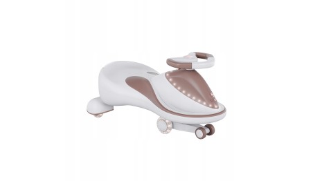 JEŹDZIK GRAWITACYJNY DLA DZIECI MUZYKA KÓŁKA LED AUTO PCHACZ + PRZYCZEPKA