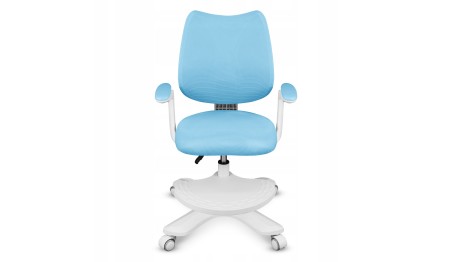 Fotel ergonomiczny dla dzieci biurowy obrotowy Krzesło dziecięce Podnóżek
