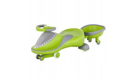 JEŹDZIK GRAWITACYJNY DLA DZIECI MUZYKA KÓŁKA LED AUTO PCHACZ + PRZYCZEPKA