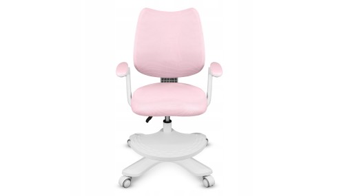 Fotel ergonomiczny dla dzieci biurowy obrotowy Krzesło dziecięce Podnóżek