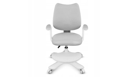 Fotel ergonomiczny dla dzieci biurowy obrotowy Krzesło dziecięce Podnóżek