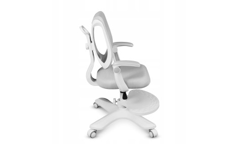 Fotel ergonomiczny dla dzieci biurowy obrotowy Krzesło dziecięce Podnóżek