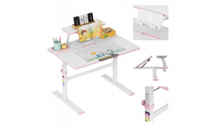 Ergonomiczne biurko dla dziecka Regulacja Stolik dziecięcy Study Mark Adler