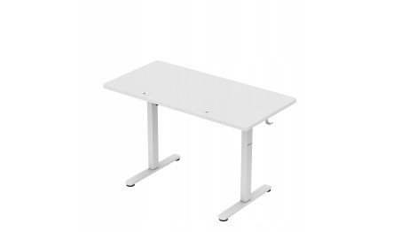 Biurko gamingowe elektryczne regulacja wysokości 72-118cm LED stolik Huzaro