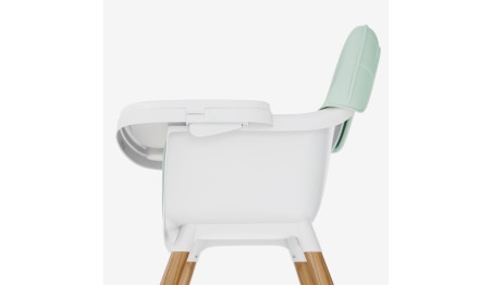 Krzesełko Do KARMIENIA dla DZIECI Tulano Green REGULOWANE SKŁADANE 2w1 TACA