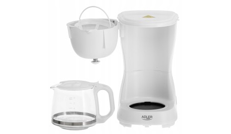 EKSPRES przelewowy AD 4381W 0,6 l KOMPAKTOWY MOC 600W FILTR