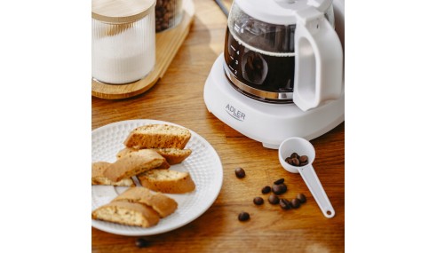 EKSPRES przelewowy AD 4381W 0,6 l KOMPAKTOWY MOC 600W FILTR