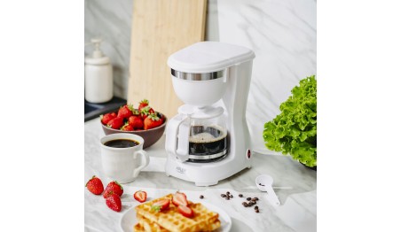 EKSPRES przelewowy AD 4381W 0,6 l KOMPAKTOWY MOC 600W FILTR