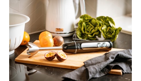 BLENDER ręczny AD 4625 1500W czarny TURBO stal NIERDZEWNA 5 PRĘDKOŚCI