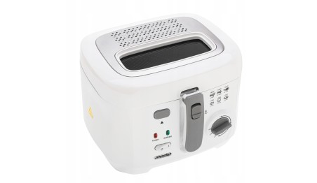 Frytkownica domowa 1800W pojemność 2,5L zamykana pokrywa kosz uchwyt Filtr