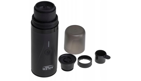 Ekspres ciśnieniowy do kawy 20Bar 90W przenośny 80ml etui kapsułki adapter