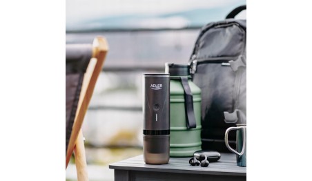 Ekspres ciśnieniowy do kawy 20Bar 90W przenośny 80ml etui kapsułki adapter