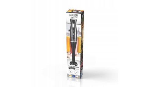 BLENDER RĘCZNY MOCNY SILNIK OSTRZE STAL NIERDZEWNA 300 W ADLER