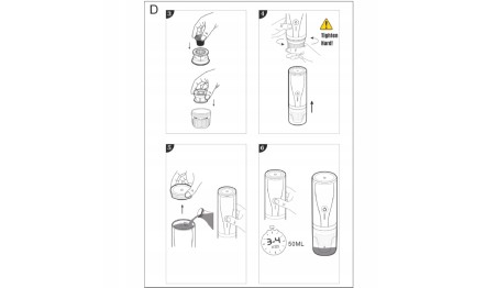 Ekspres ciśnieniowy do kawy 20Bar 90W przenośny 80ml etui kapsułki adapter