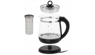 Czajnik elektryczny Adler AD 1299B 2200 W 1,5 l czarny