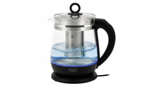 Czajnik elektryczny Adler AD 1299B 2200 W 1,5 l czarny 2