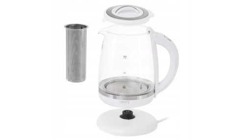 Czajnik elektryczny Camry CR1290w 2200 W 2 l biały