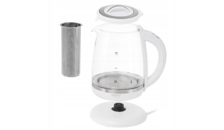Czajnik elektryczny Camry CR1290w 2200 W 2 l biały