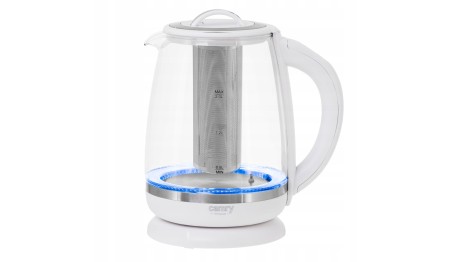 Czajnik elektryczny Camry CR1290w 2200 W 2 l biały