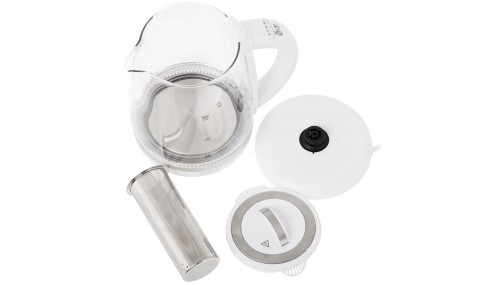 Czajnik elektryczny Camry CR1290w 2200 W 2 l biały