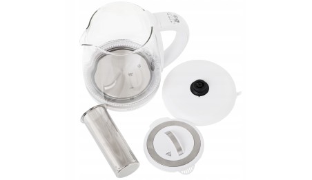 Czajnik elektryczny Camry CR1290w 2200 W 2 l biały