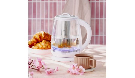 Czajnik elektryczny Camry CR1290w 2200 W 2 l biały