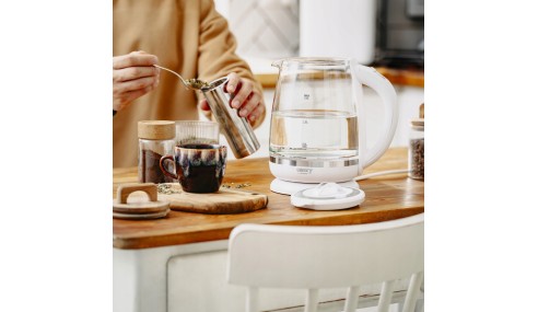 Czajnik elektryczny Camry CR1290w 2200 W 2 l biały