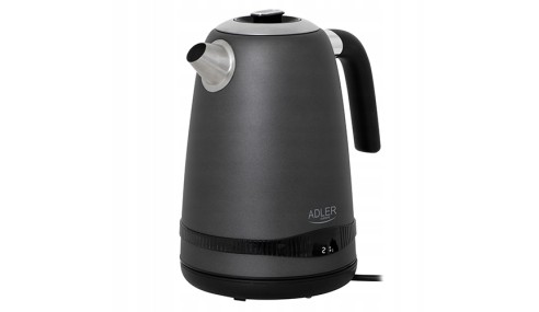 Czajnik ELEKTRYCZNY stalowy METALOWY 1,7L |LCD REGULACJA TEMPERATURY