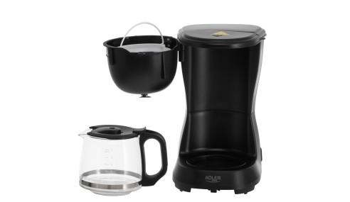 EKSPRES przelewowy AD 4381B 0,6 l KOMPAKTOWY MOC 600W FILTR