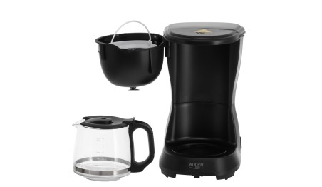 EKSPRES przelewowy AD 4381B 0,6 l KOMPAKTOWY MOC 600W FILTR