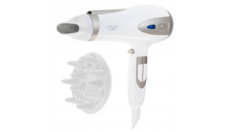 Mocna suszarka 2400W z jonizatorem dyfuzorem zimnym nadmuchem elegancka