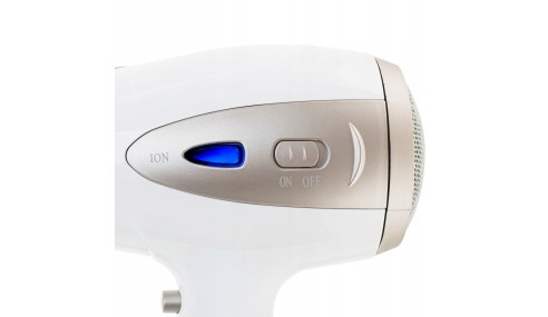 Mocna suszarka 2400W z jonizatorem dyfuzorem zimnym nadmuchem elegancka