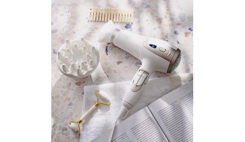 Mocna suszarka 2400W z jonizatorem dyfuzorem zimnym nadmuchem elegancka