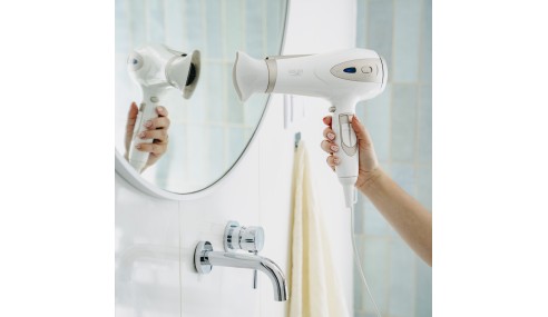 Mocna suszarka 2400W z jonizatorem dyfuzorem zimnym nadmuchem elegancka