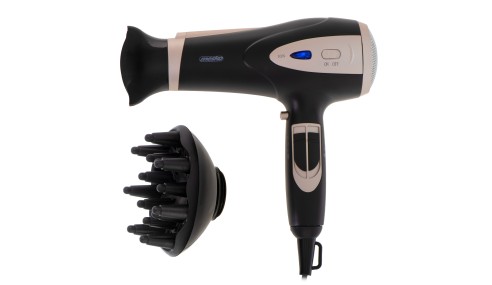 Suszarka do włosów 2200 W jonizacja dyfuzor 3 temperatury 2 prędkości Mesko