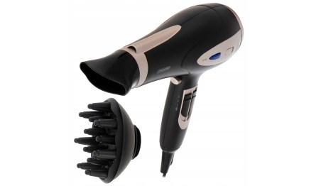 Suszarka do włosów 2200 W jonizacja dyfuzor 3 temperatury 2 prędkości Mesko