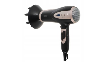 Suszarka do włosów 2200 W jonizacja dyfuzor 3 temperatury 2 prędkości Mesko