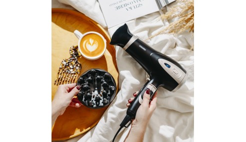 Suszarka do włosów 2200 W jonizacja dyfuzor 3 temperatury 2 prędkości Mesko